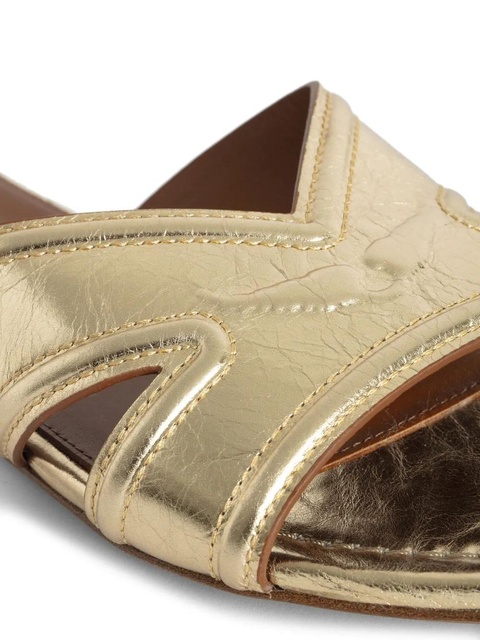 Zadig&Voltaire Azora slides - Gold - zdjęcie produktu nr 1