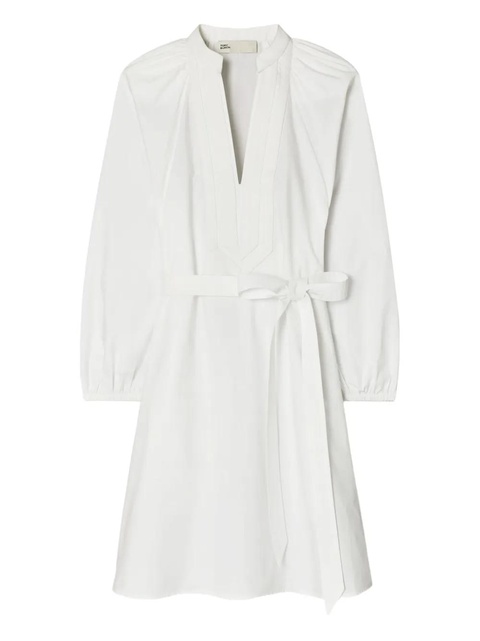 Tory Burch collared belted shirt dress - White - zdjęcie produktu nr 1