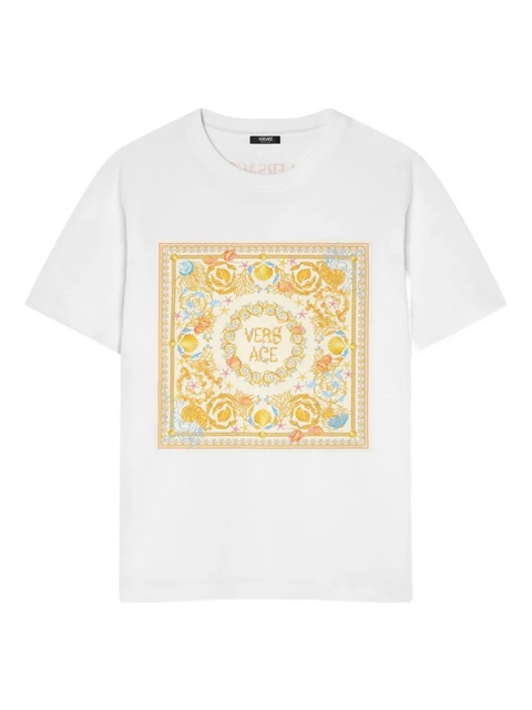 Versace Underwater Barocco T-Shirt - White - zdjęcie produktu nr 1
