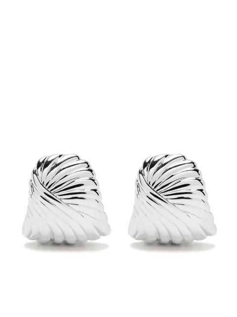 Missoma Ripple stud earrings - Silver - zdjęcie produktu nr 1