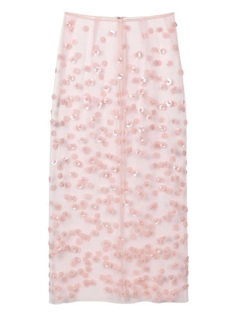 Cecilie Bahnsen Gusskirt sequin skirt - Pink - zdjęcie produktu nr 1