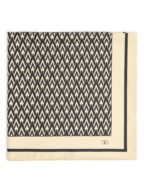 Valentino Garavani Toute La V scarf - Neutrals - zdjęcie produktu nr 1