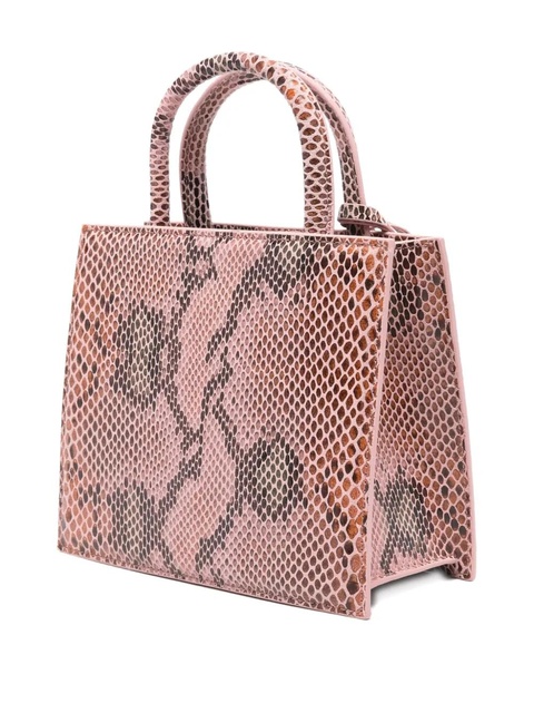 MC2 Saint Barth snakeskin top handle tote bag - Pink - zdjęcie produktu nr 2