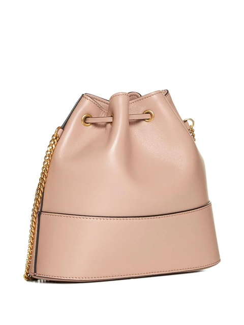 Valentino Garavani VLogo leather bucket bag - Pink - zdjęcie produktu nr 2