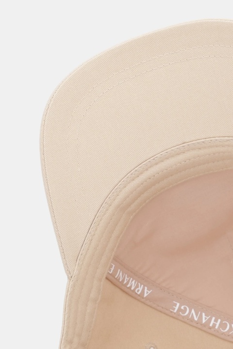 Armani Exchange czapka z daszkiem bawełniana kolor zielony XW001502 AF19099 - zdjęcie produktu nr 2