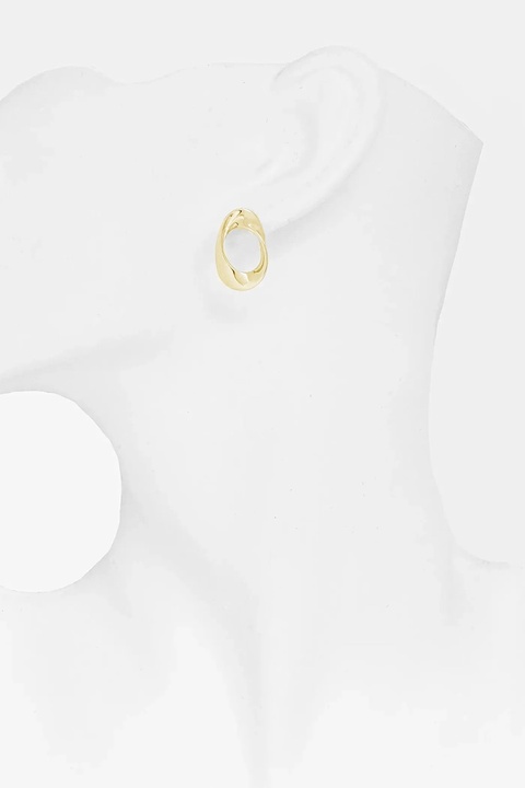 Answear.LAB kolczyki srebrne pozłacane - zdjęcie produktu nr 2