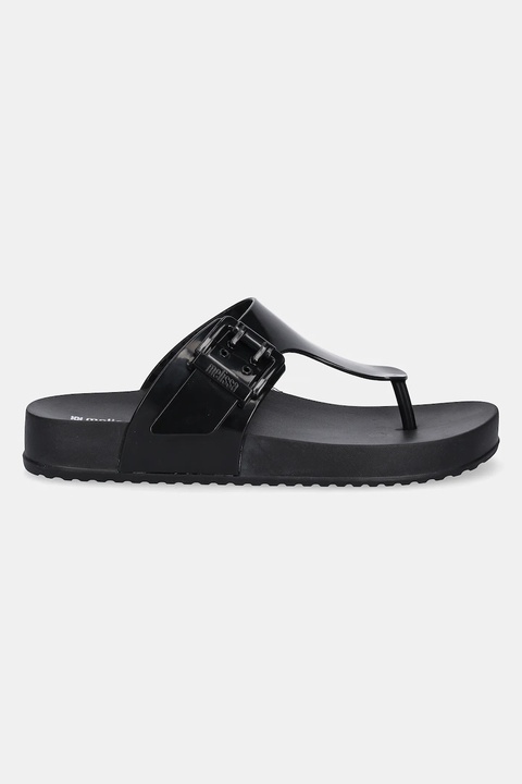Melissa japonki MELISSA COZY FLIP FLOP AD damskie kolor czarny na płaskim obcasie M 35933.BC910 - zdjęcie produktu nr 2