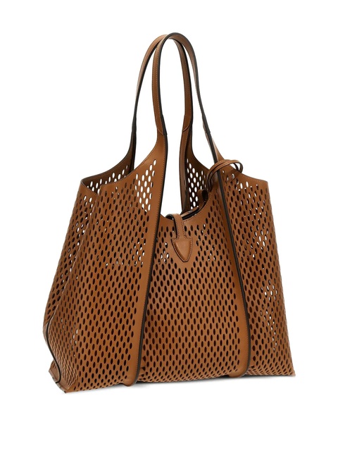 Tod's Medium 'T Timless' shopping bag - Brown - zdjęcie produktu nr 2