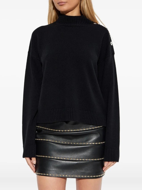 Versace Medusa-button sweater - Black - zdjęcie produktu nr 1