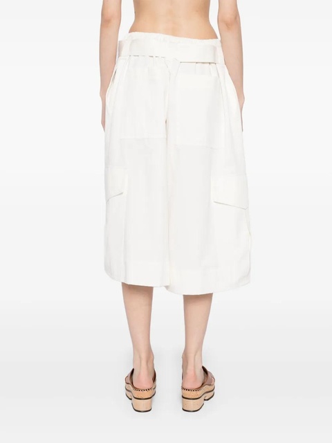 ZIMMERMANN Illuminate Bermuda shorts - White - zdjęcie produktu nr 2