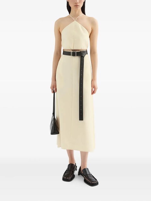 Jil Sander halterneck dress - Yellow - zdjęcie produktu nr 2