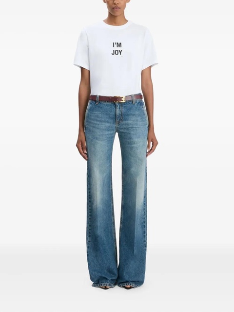 Victoria Beckham low-rise straight-leg jeans - Blue - zdjęcie produktu nr 2