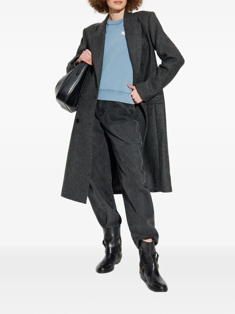 ISABEL MARANT double-breasted wool coat - Grey - zdjęcie produktu nr 1