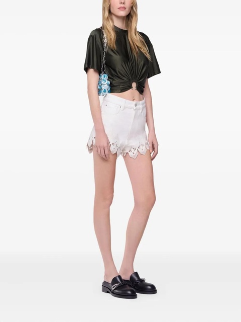 Rabanne cropped t-shirt - Green - zdjęcie produktu nr 2