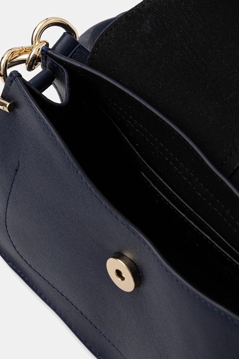 Furla torebka skórzana kolor granatowy WB01032.BX2045.4533S - zdjęcie produktu nr 2