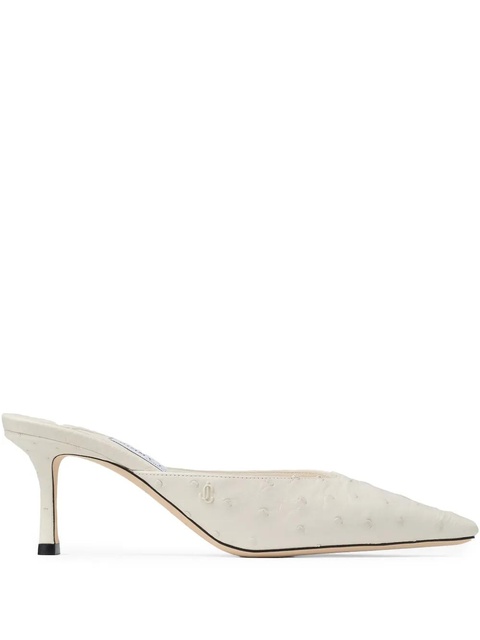 Jimmy Choo 65mm Vivi mules - Neutrals - zdjęcie produktu nr 1