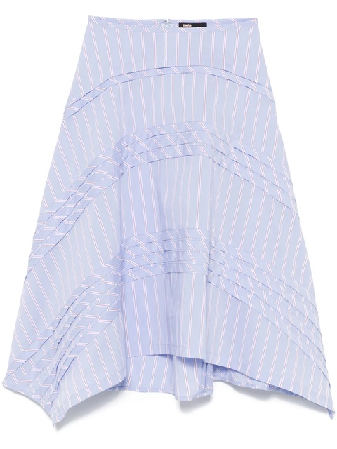 Maje striped midi skirt - Blue - zdjęcie produktu nr 1
