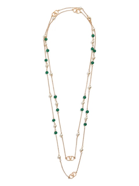 Valentino Garavani VLogo necklace - Gold - zdjęcie produktu nr 1