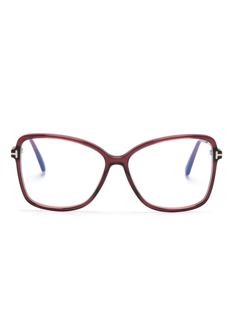 TOM FORD Eyewear butterfly-frame glasses - Pink - zdjęcie produktu nr 1