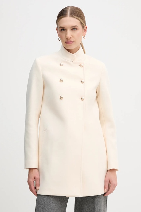 Gaudi płaszcz kolor beżowy 521BD35018 - zdjęcie produktu nr 1