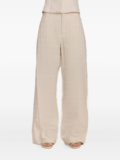 Cult Gaia Katya boucle trousers - Neutrals - zdjęcie produktu nr 1