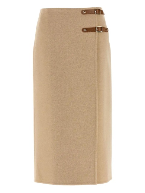 Max Mara York leather strap skirt - Neutrals - zdjęcie produktu nr 1