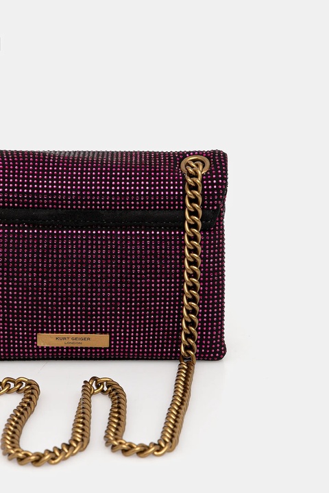 Kurt Geiger London torebka MINI KENSINGTON kolor różowy 5018158609 - zdjęcie produktu nr 2