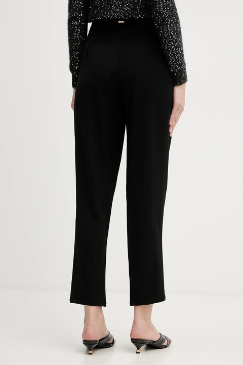 Fracomina spodnie damskie kolor czarny fason cygaretki high waist FJ25WV4004W42901 - zdjęcie produktu nr 2