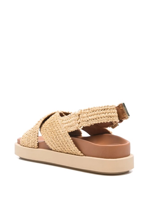 Maje woven sandals - Neutrals - zdjęcie produktu nr 2