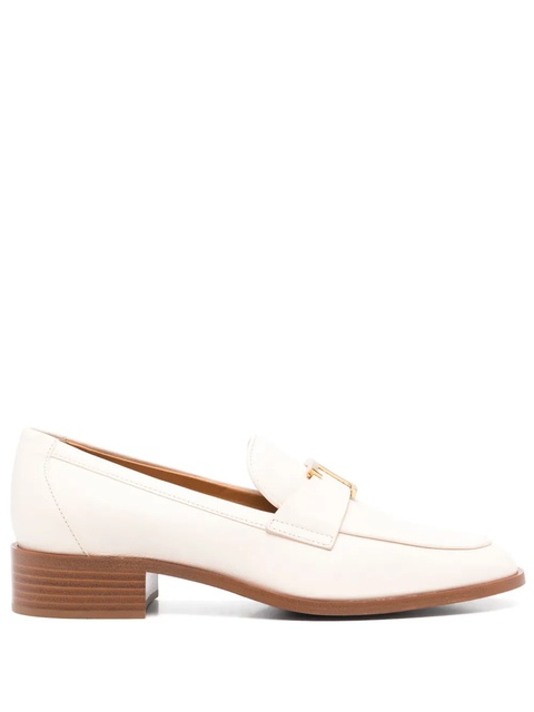 Tod's leather loafers - White - zdjęcie produktu nr 2
