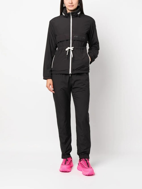 Moncler Grenoble logo-print drawstring track pants - Black - zdjęcie produktu nr 1