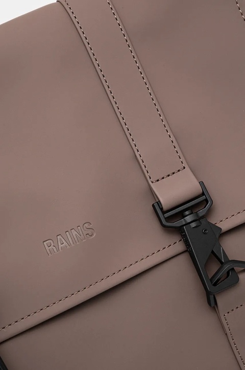 Rains plecak MSN Bag Mini W3 kolor brązowy duży gładki 13310.110 - zdjęcie produktu nr 2