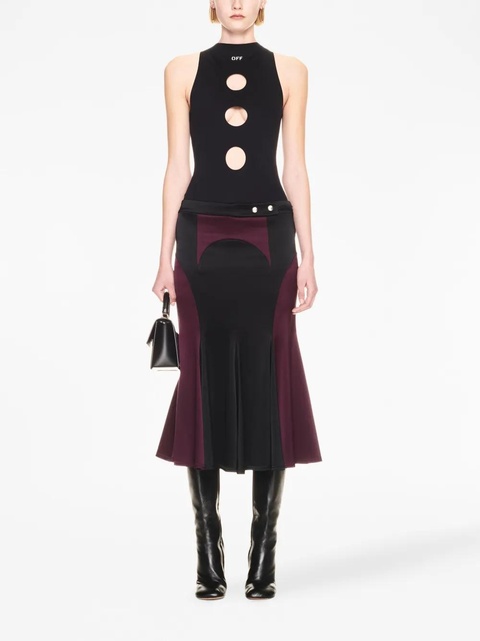 Off-White Meteor sleeveless bodysuit - Black - zdjęcie produktu nr 2