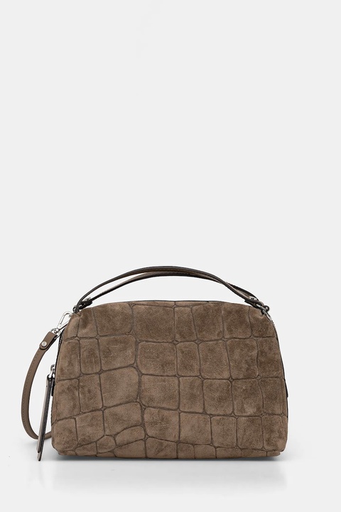 Gianni Chiarini torebka zamszowa ALIFA kolor zielony BS.8258.CMCOCCO - zdjęcie produktu nr 1