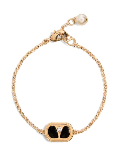 Valentino Garavani VLogo Signature-plaque bracelet - Gold - zdjęcie produktu nr 1