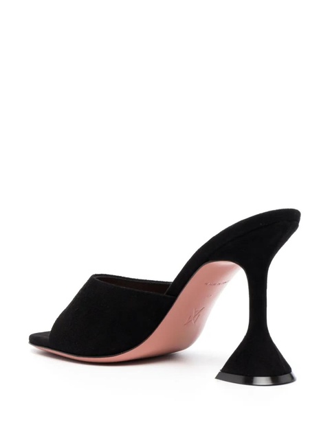 Amina Muaddi 100mm Lupita sandals - Black - zdjęcie produktu nr 2