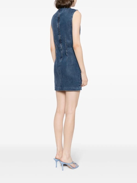Reformation Kendi denim mini dress - Blue - zdjęcie produktu nr 2