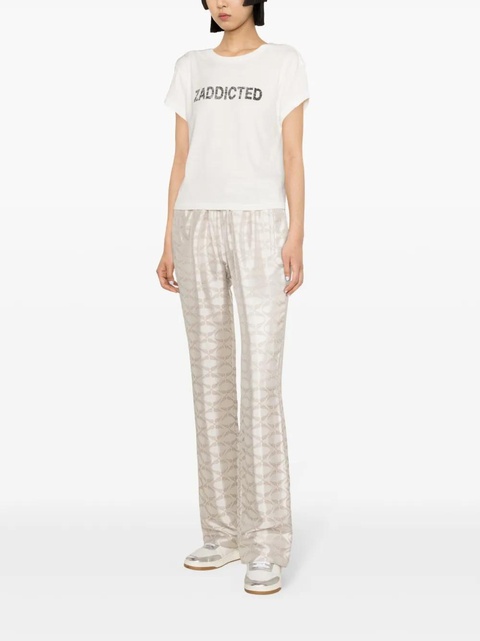 Zadig&Voltaire Pomy jacquard trousers - Brown - zdjęcie produktu nr 2