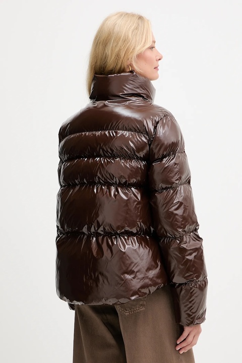Pinko kurtka kolor brązowy zimowa 101598 A2P7 - zdjęcie produktu nr 2