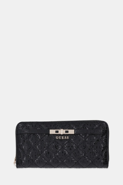 Guess portfel IDRA damski kolor czarny SWGG81 57146 - zdjęcie produktu nr 1