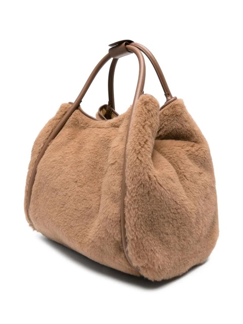 Max Mara Teddy tote bag - Brown - zdjęcie produktu nr 2