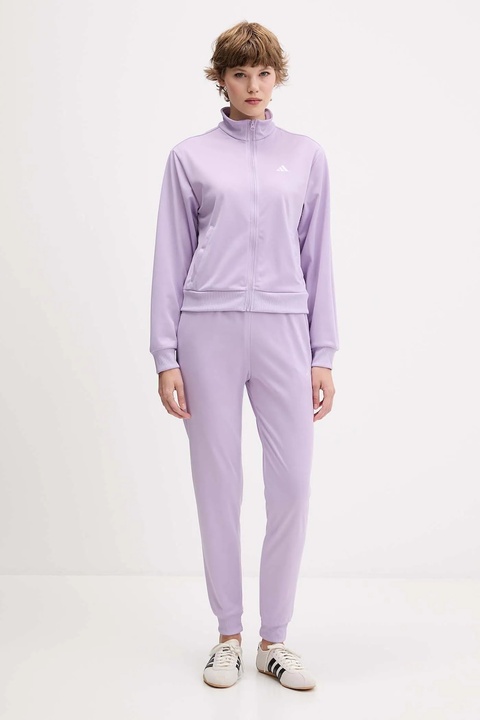 adidas dres Feelcozy damski kolor fioletowy JX0517 - zdjęcie produktu nr 1
