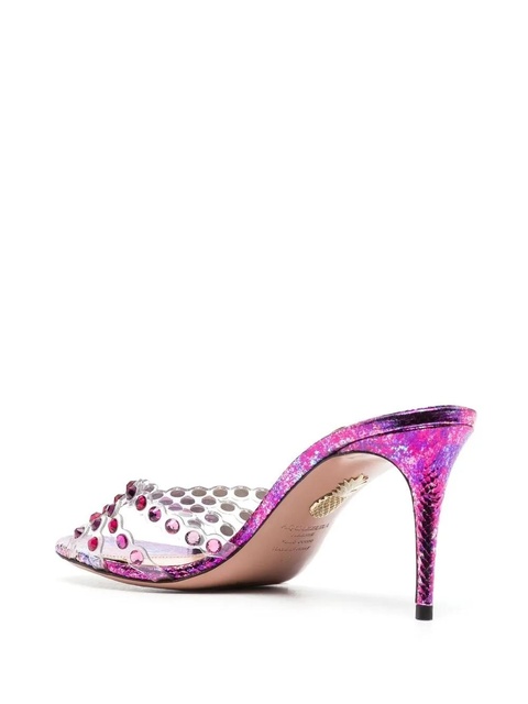 Aquazzura Tequila 75mm mules - Pink - zdjęcie produktu nr 2