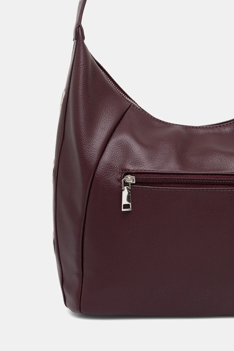 Medicine torebka kolor bordowy - zdjęcie produktu nr 2