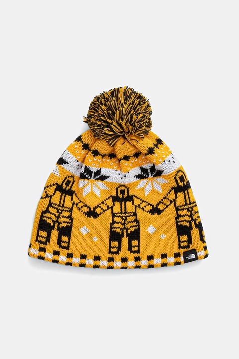 The North Face czapka Cabin Ski Tuke kolor żółty NF0A8CH0HIB1 - zdjęcie produktu nr 1