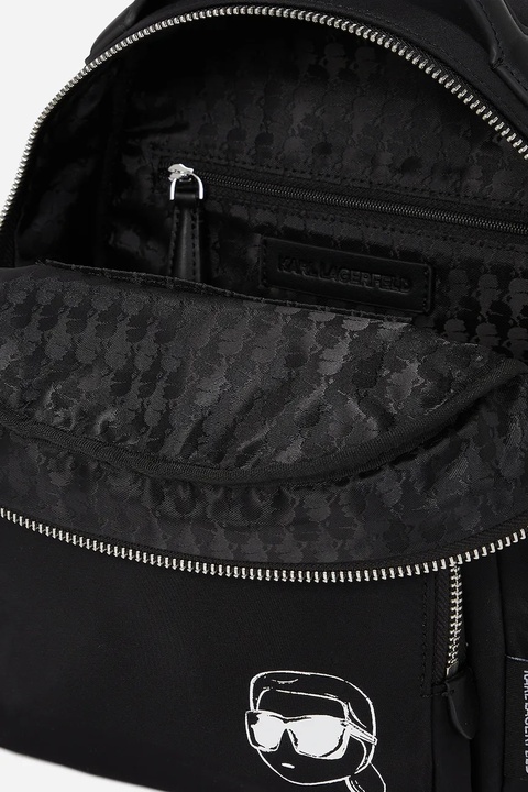 Karl Lagerfeld plecak damski kolor czarny mały gładki A2W30180 - zdjęcie produktu nr 2