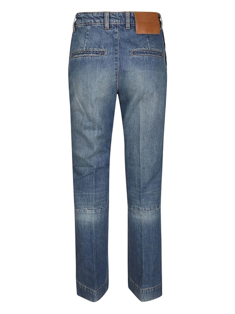 Victoria Beckham distressed jeans - Blue - zdjęcie produktu nr 2