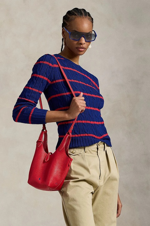 Polo Ralph Lauren sweter bawełniany damski kolor niebieski lekki 211972119 - zdjęcie produktu nr 1