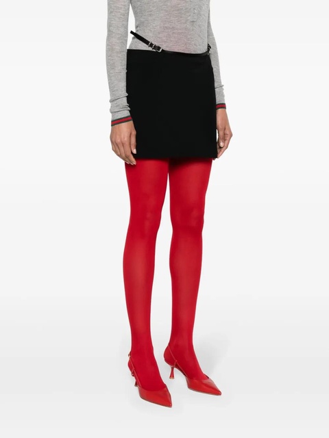 Givenchy belted wrap miniskirt - Black - zdjęcie produktu nr 2