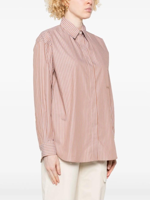 PINKO striped shirt - Brown - zdjęcie produktu nr 2